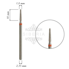 Foto del producto 2: FRESA KMIZ para cutícula, forma cono, diamante, grano fino 1,8mm. Foto del producto 2: FRESA KMIZ para cutícula, forma cono, diamante, grano fino 1,8mm.