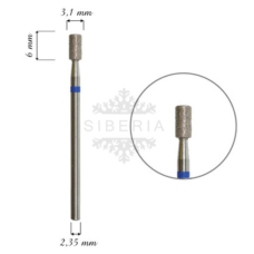 Foto del producto 6: Fresa / Broca KMIZ de diamante, forma de barril 3,1mm, grano medio. Foto del producto 6: Fresa / Broca KMIZ de diamante, forma de barril 3,1mm, grano medio.