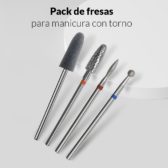 Pack de fresas para hacer manicura con torno 2
