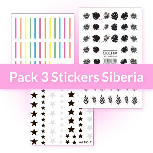 Pack Stickers Siberia 3un