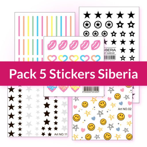 Pack Stickers Siberia 5un