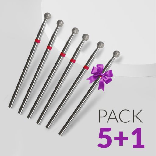 pack Fresas para cuticula bola