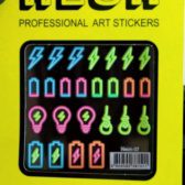 STICKER Neon Professional Art 7