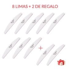 Foto del producto 1: Pack 8+2 Lima Neonail, forma de media luna 100/150 +. Foto del producto 1: Pack 8+2 Lima Neonail, forma de media luna 100/150 +.