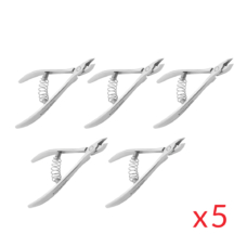 Foto del producto 4: Pack 5 Alicates Siberia by Staleks PRO Expert 91 5mm +.