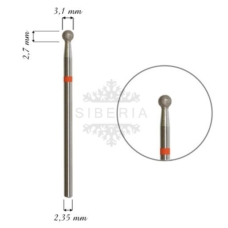 Foto del producto 20: Fresa / Broca KMIZ de diamante, forma redonda, grano fino. 3,1mm.