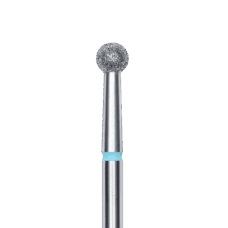 Fresa Staleks de diamante, forma bola, azul, 3.5mm