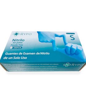 Guantes de nitrilo sin polvo
