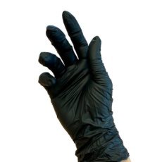Foto del producto 6: Guantes de nitrilo sin polvo color negro.