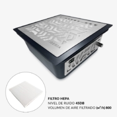 Foto del producto 2: Aspirador de uñas SIBERIA encajable en mesa, negro. Foto del producto 2: Aspirador de uñas SIBERIA encajable en mesa, negro.