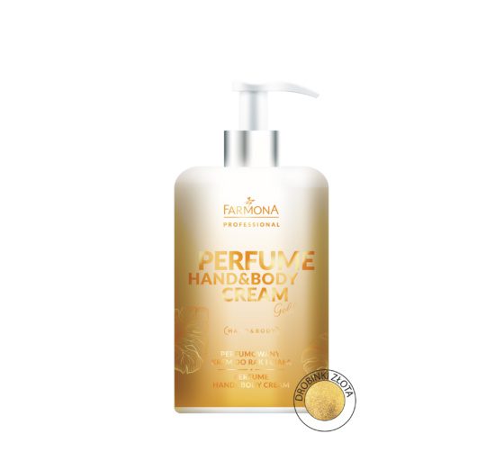 PER0004 PERFUME HAND&BODY CREAM Gold (contains gold particles) 300ml 5900117974803