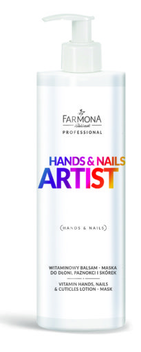 PRO7010 HANDS & NAILS ARTIST Vitamin hands, nails & cuticles lotion-mask 280ml 5900117006993