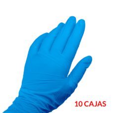 Foto del producto 10: Pack 10 cajas de Guantes de nitrilo azules sin polvo +.