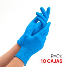 Foto del producto 9: Pack 10 cajas de Guantes de nitrilo azules sin polvo +. Foto del producto 9: Pack 10 cajas de Guantes de nitrilo azules sin polvo +.