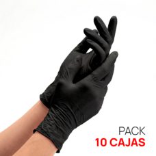 Foto del producto 8: Pack 10 cajas de Guantes de nitrilo sin polvo color negro +. Foto del producto 8: Pack 10 cajas de Guantes de nitrilo sin polvo color negro +.