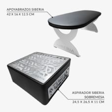 Foto del producto 8: PACK Aspirador Siberia sobremesa + Apoyabrazos Siberia negro.