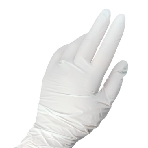 mano en un guante blanco 2
