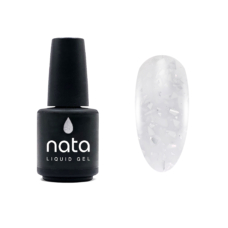 Foto del producto 19: Potal Gel de uñas NATA 15 ml – Líquido – white silver.