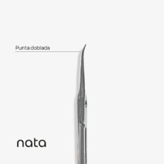 Foto del producto 8: Tijeras para cutícula Nata, punta doblada 95mm.
