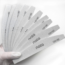 Foto del producto 21: Pack 60 Limas Nata, forma de media luna 120/180 +.