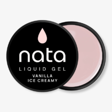 Foto del producto 1: Gel de uñas NATA 30 ml – Líquido – Vanilla Ice Creamy.