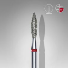 Foto del producto 13: Fresa Staleks llama, roja, 2.3mm-10mm.