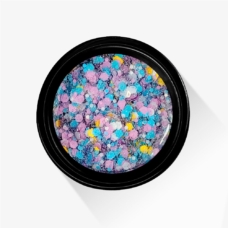 Foto del producto 17: Art Gel Galaxy NATA Orión - Gel con glitter multicolor para diseños de uñas. Foto del producto 17: Art Gel Galaxy NATA Orión - Gel con glitter multicolor para diseños de uñas.