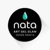 Art gel Glam - verde menta 2