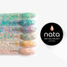 Foto del producto 14: Pack Colección Art Gel Galaxy NATA 10 ml - Gel con glitter multicolor para diseños de uñas +.