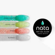 Foto del producto 15: Pack Colección Art Gel Glam NATA 10 ml - Gel con glitter para diseños de uñas +.