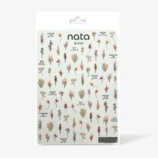 Foto del producto 5: Slider Nata S010 - Pegatinas de agua para uñas.