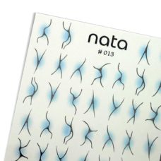 Slider Nata S013 - Pegatinas de agua para uñas