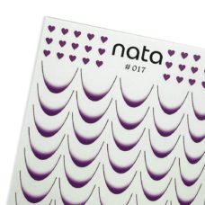Slider Nata S017 - Pegatinas de agua para uñas
