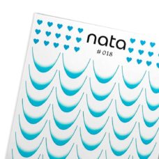 Slider Nata S018 - Pegatinas de agua para uñas