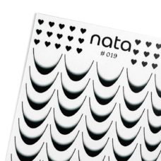 Slider Nata S019 - Pegatinas de agua para uñas