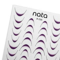 Slider Nata S026 - Pegatinas de agua para uñas
