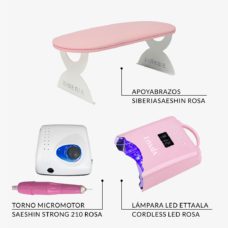 Foto del producto 10: PACK Torno SAESHIN Strong 210 + Lámpara LED Ettaala Cordless Led + Apoyabrazos Siberia en color rosa +. Foto del producto 10: PACK Torno SAESHIN Strong 210 + Lámpara LED Ettaala Cordless Led + Apoyabrazos Siberia en color rosa +.