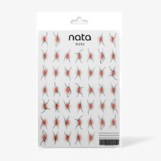 Foto del producto 11: Slider Nata S012 - Pegatinas de agua para uñas.