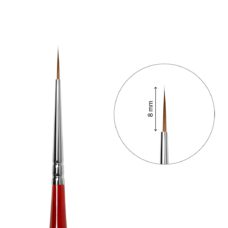 Foto del producto 14: Pincel profesional Roubloff para decoraciones Kolinsky redonda - talla 0.