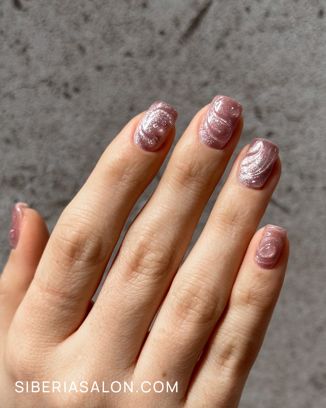 Ondas marinas en uñas 3D