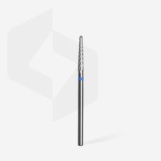 Fresa / Broca Staleks para corrección gel, azul, forma cono, 2.3mm