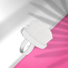 Foto del producto 31: Cepillo-anillo para manicura para eliminar el polvo Staleks 03 mini (10 uds.).