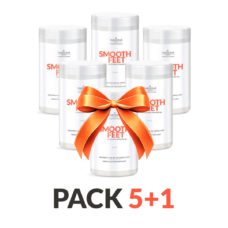 Foto del producto 1: Pack 5+1 Sales de baño para pies de pomelo, 1250g Farmona Smooth Feet +.