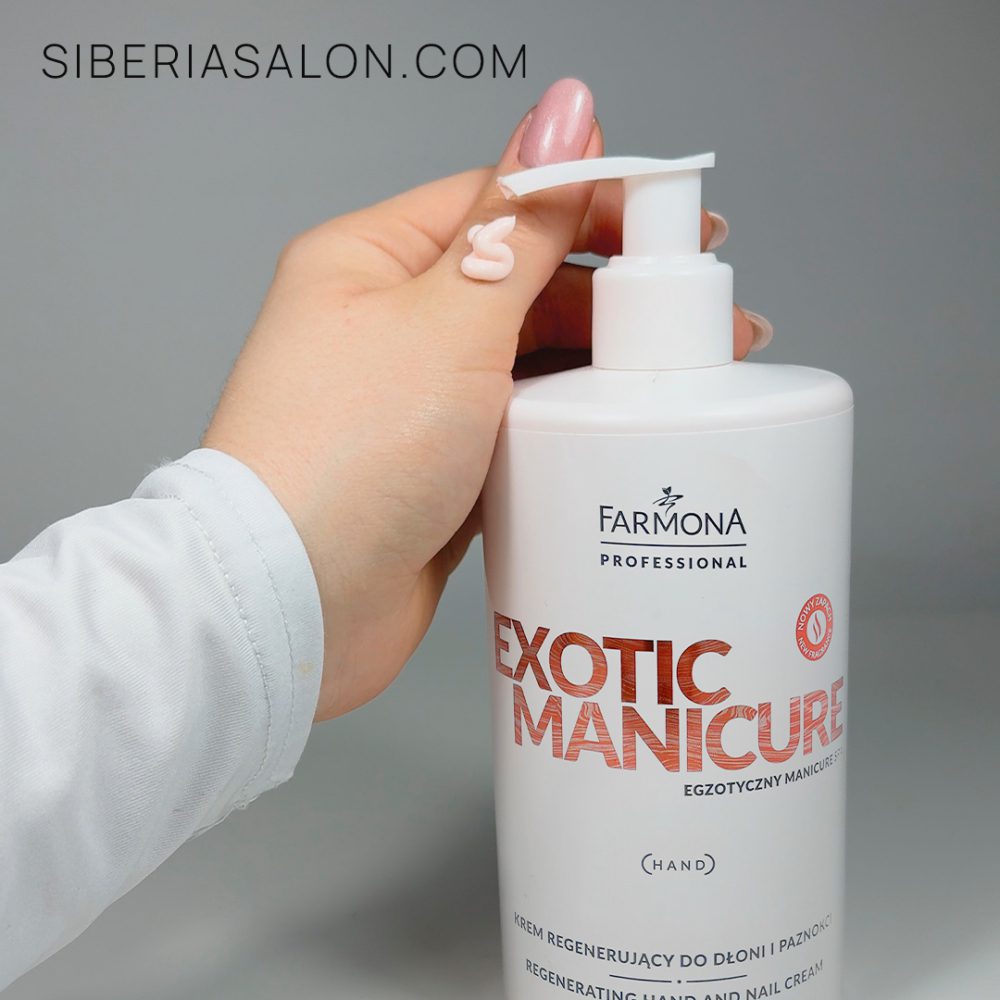 Farmona Crema Regeneradora Exotic Manicure - ideal para cuidado de manos y uñas