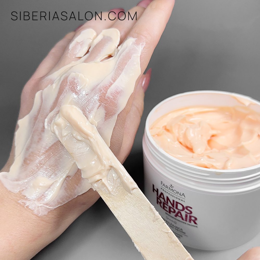 Mascarilla hidratante Farmona Hands Repair - ideal para cuidado de manos y uñas