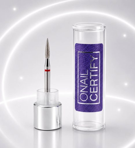 Fresa llama roja 2,2mm con punta para torno O'Nail