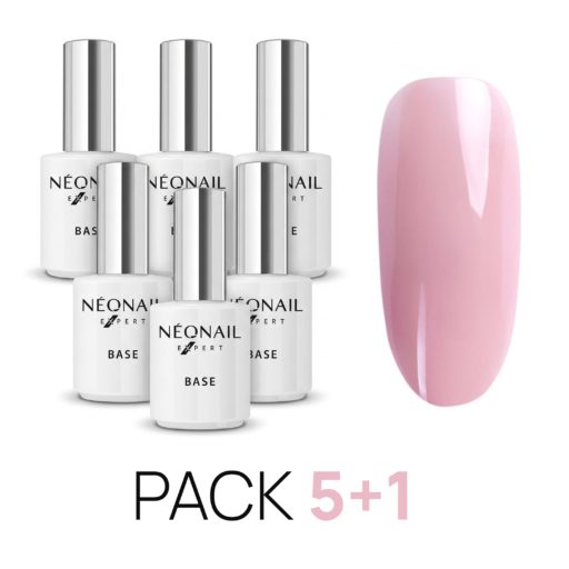pack 5+1 base gel expert - Light nude