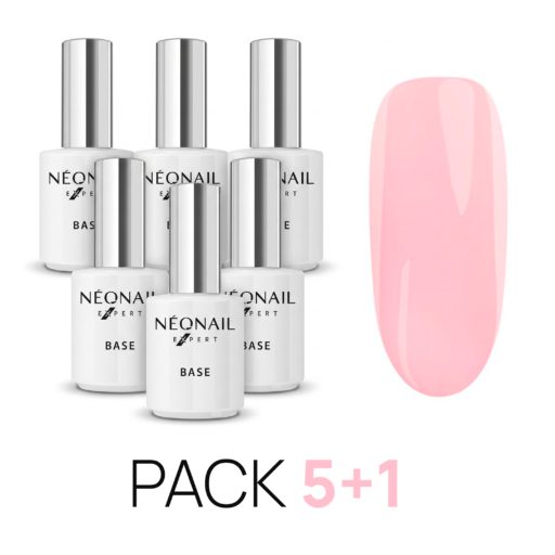 pack 5+1 base gel expert - Minimalist Color Blossom Tone