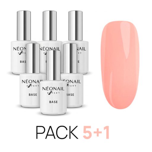 pack 5+1 base gel expert - Minimalist Color Peach Tone