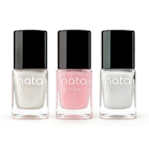 Set French Nails – Colores Clásicos NATA para Manicura Francesa